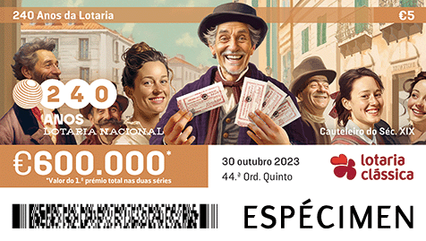 Boletim do sorteio 44